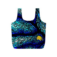 Sea-fans-diving-coral-stained-glass Full Print Recycle Bag (s) by Sapixe