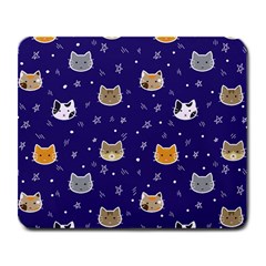 Multi Cats Large Mousepads by CleverGoods