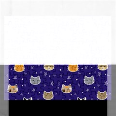 Multi Cats Rectangular Jigsaw Puzzl by CleverGoods