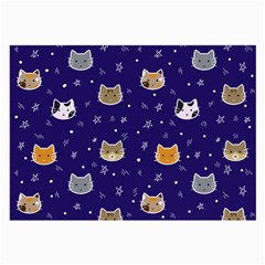 Multi Cats Large Glasses Cloth (2 Sides) by CleverGoods