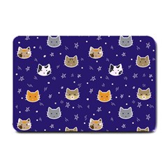 Multi Cats Small Doormat  by CleverGoods