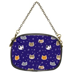 Multi Cats Chain Purse (two Sides) by CleverGoods