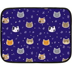 Multi Cats Fleece Blanket (mini) by CleverGoods