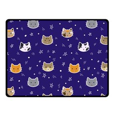 Multi Cats Fleece Blanket (small) by CleverGoods