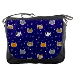 Multi Cats Messenger Bag by CleverGoods