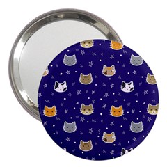 Multi Cats 3  Handbag Mirrors by CleverGoods