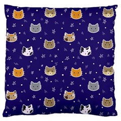 Multi Cats Standard Flano Cushion Case (one Side) by CleverGoods