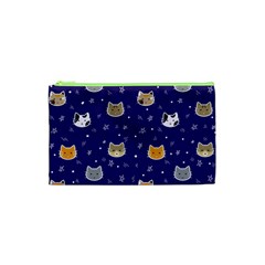 Multi Cats Cosmetic Bag (xs) by CleverGoods