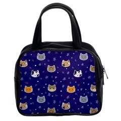 Multi Kitty Classic Handbag (two Sides) by CleverGoods