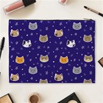 Multi Kitty Cosmetic Bag (XL) Back