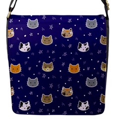 Multi Kitty Flap Closure Messenger Bag (s) by CleverGoods