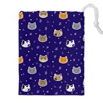 Multi Kitty Drawstring Pouch (5XL) Front