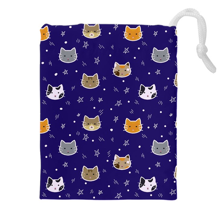 Multi Kitty Drawstring Pouch (5XL)