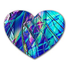 Title Wave, Blue, Crashing, Wave, Natuere, Abstact, File Img 20201219 024243 200 Heart Mousepads by ScottFreeArt