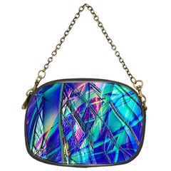 Title Wave, Blue, Crashing, Wave, Natuere, Abstact, File Img 20201219 024243 200 Chain Purse (one Side) by ScottFreeArt