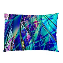 Title Wave, Blue, Crashing, Wave, Natuere, Abstact, File Img 20201219 024243 200 Pillow Case by ScottFreeArt