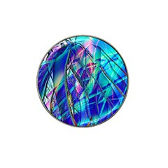 Title Wave, Blue, Crashing, Wave, Natuere, Abstact, File Img 20201219 024243 200 Hat Clip Ball Marker by ScottFreeArt