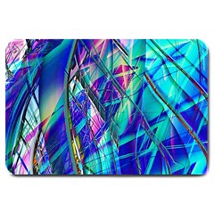 Title Wave, Blue, Crashing, Wave, Natuere, Abstact, File Img 20201219 024243 200 Large Doormat  by ScottFreeArt