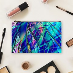 Title Wave, Blue, Crashing, Wave, Natuere, Abstact, File Img 20201219 024243 200 Cosmetic Bag (medium) by ScottFreeArt