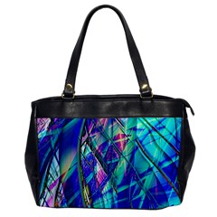 Title Wave, Blue, Crashing, Wave, Natuere, Abstact, File Img 20201219 024243 200 Oversize Office Handbag by ScottFreeArt