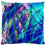 Title Wave, Blue, Crashing, Wave, Natuere, Abstact, File Img 20201219 024243 200 Large Cushion Case (One Side) Front