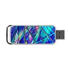 Title Wave, Blue, Crashing, Wave, Natuere, Abstact, File Img 20201219 024243 200 Portable Usb Flash (two Sides) by ScottFreeArt