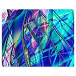 Title Wave, Blue, Crashing, Wave, Natuere, Abstact, File Img 20201219 024243 200 Double Sided Flano Blanket (Medium)  60 x50  Blanket Front