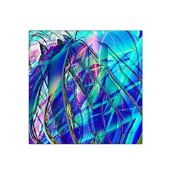 Title Wave, Blue, Crashing, Wave, Natuere, Abstact, File Img 20201219 024243 200 Satin Bandana Scarf by ScottFreeArt