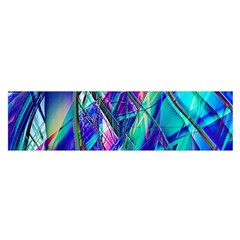 Title Wave, Blue, Crashing, Wave, Natuere, Abstact, File Img 20201219 024243 200 Satin Scarf (oblong) by ScottFreeArt