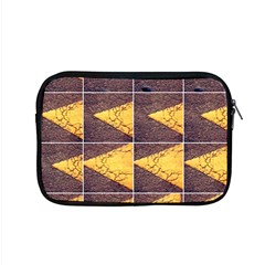 Yellow, Traffic, Cone, Arrow, Cracks, Asphalt  Apple Macbook Pro 15  Zipper Case by ScottFreeArt