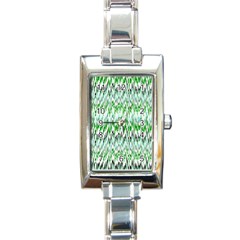 Paper African Tribal Rectangle Italian Charm Watch by Mariart