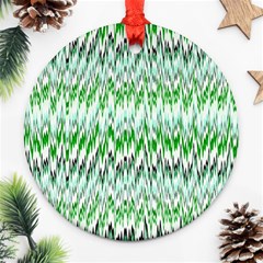 Paper African Tribal Round Ornament (two Sides)