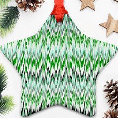 Paper African Tribal Star Ornament (two Sides)