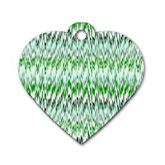 Paper African Tribal Dog Tag Heart (one Side) by Mariart