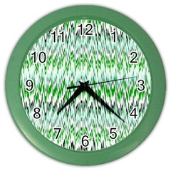 Paper African Tribal Color Wall Clock by Mariart