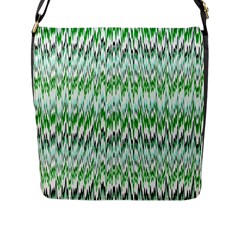 Paper African Tribal Flap Closure Messenger Bag (l) by Mariart