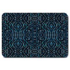 Fancy Stone Mosaic Print Pattern Large Doormat 