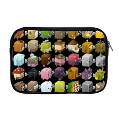 Glitch Glitchen Npc Cubimals Pattern Apple Macbook Pro 17  Zipper Case by WetdryvacsLair