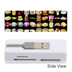 Glitch Glitchen Food Pattern One Memory Card Reader (stick) by WetdryvacsLair