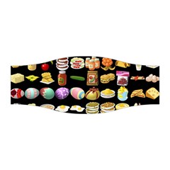 Glitch Glitchen Food Pattern One Stretchable Headband by WetdryvacsLair