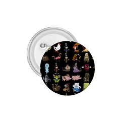 Glitch Glitchen Npc Animals And Characters Pattern 1 75  Buttons by WetdryvacsLair