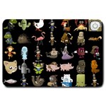 Glitch Glitchen Npc Animals And Characters Pattern Large Doormat  30 x20  Door Mat