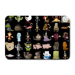 Glitch Glitchen Npc Animals And Characters Pattern Plate Mats by WetdryvacsLair