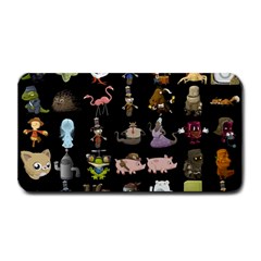 Glitch Glitchen Npc Animals And Characters Pattern Medium Bar Mats by WetdryvacsLair