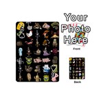 Glitch Glitchen Npc Animals And Characters Pattern Playing Cards 54 Designs (Mini) Front - Spade6