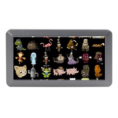 Glitch Glitchen Npc Animals And Characters Pattern Memory Card Reader (mini) by WetdryvacsLair