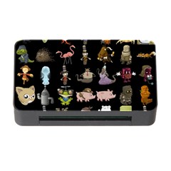 Glitch Glitchen Npc Animals And Characters Pattern Memory Card Reader With Cf by WetdryvacsLair