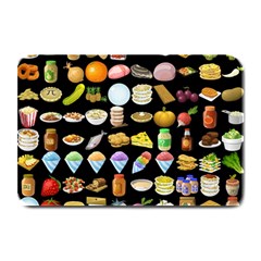 Glitch Glitchen Food Pattern Two Plate Mats by WetdryvacsLair