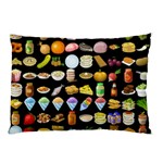 Glitch Glitchen Food Pattern Two Pillow Case 26.62 x18.9  Pillow Case