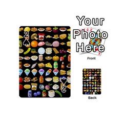 Glitch Glitchen Food Pattern Two Playing Cards 54 Designs (mini) by WetdryvacsLair